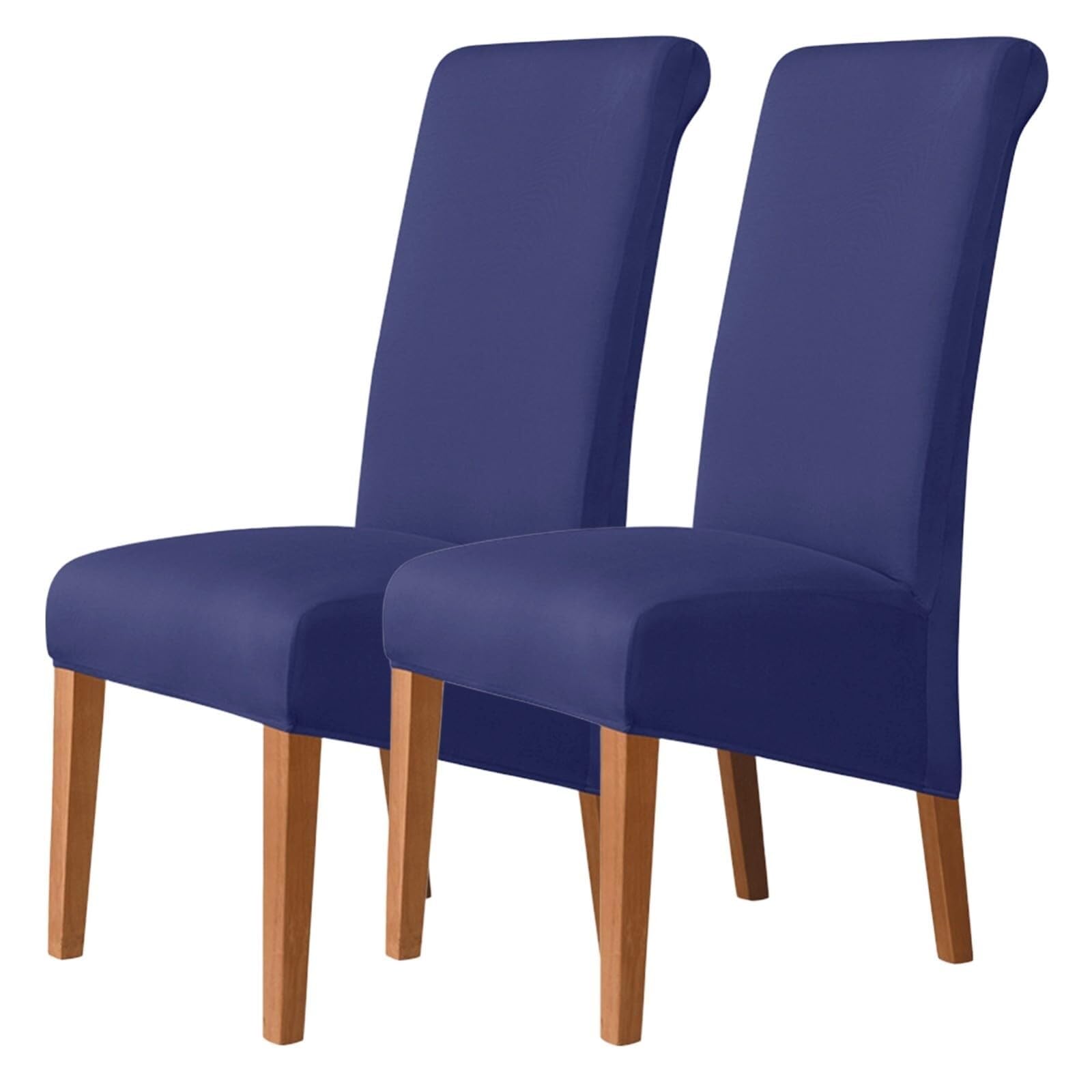 NMVAWIPT Stretch High-Back Dining Chair Covers, Removable Washable Protectors With Elastic Bottom, For Home, Restaurant, Banquet(#9,2Pcs)