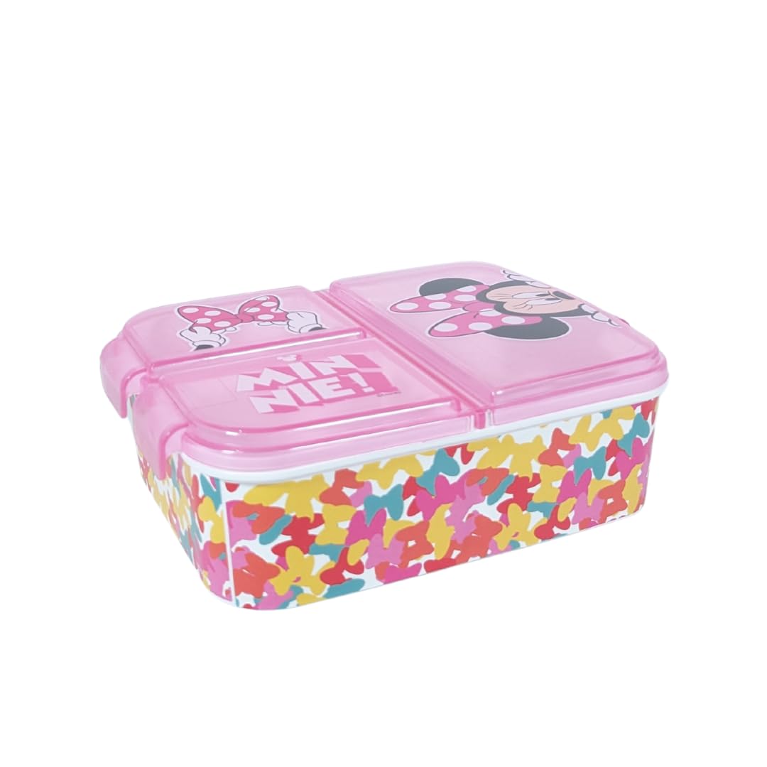 Boîte à Goûter My Sweety Pop - Lunch Box Stitch 3 Compartiments - Sans BPA - Pour Enfant École