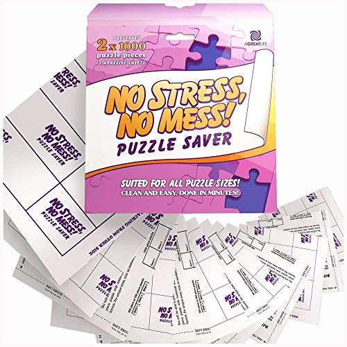 AGREATLIFE New Improved 14 Sheets No Stress, No Mess Puzzle Saver - EASY