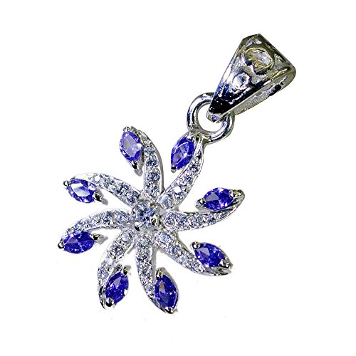 Lockets pour femmes en argent sterling et pierres naturelles fait main