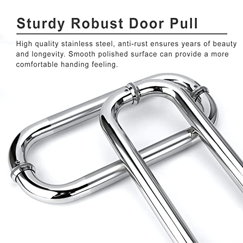 Barres de Porte Push-Pull Qualité 304 pour Entrée Fluide et Robuste - 4
