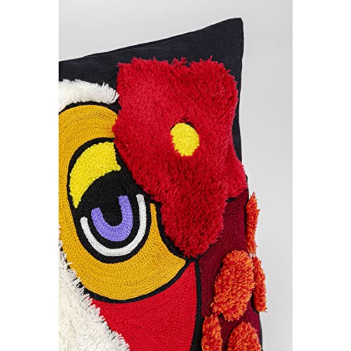Kare Design Kissen Make Up Dog, Acceessoire, Deko-Kissen, Tiermotiv, mit Reisverschluss, 45x45cm (LxB)