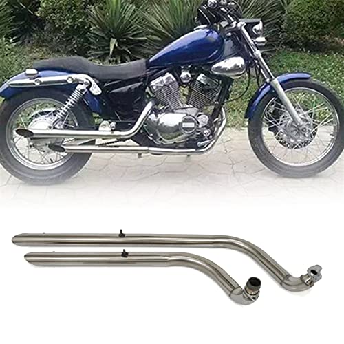 Ligne échappement Yamaha XVS250 Dragstar anti-rouille pour remplacer l'origine
