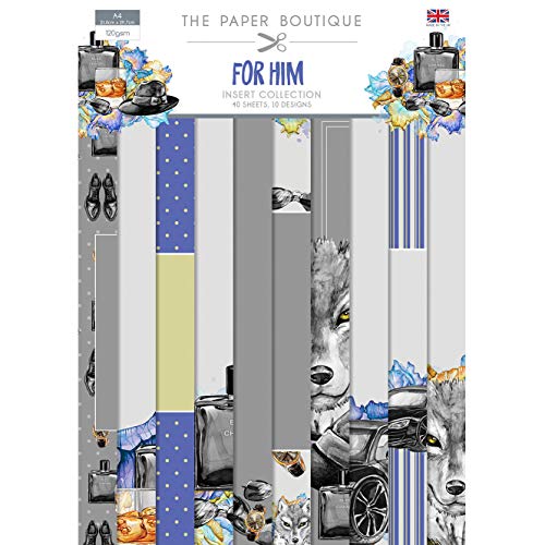 The Paper Boutique Insert Collection, Height: 17.8cm Width: 17.8cm Depth: 6cm, Various