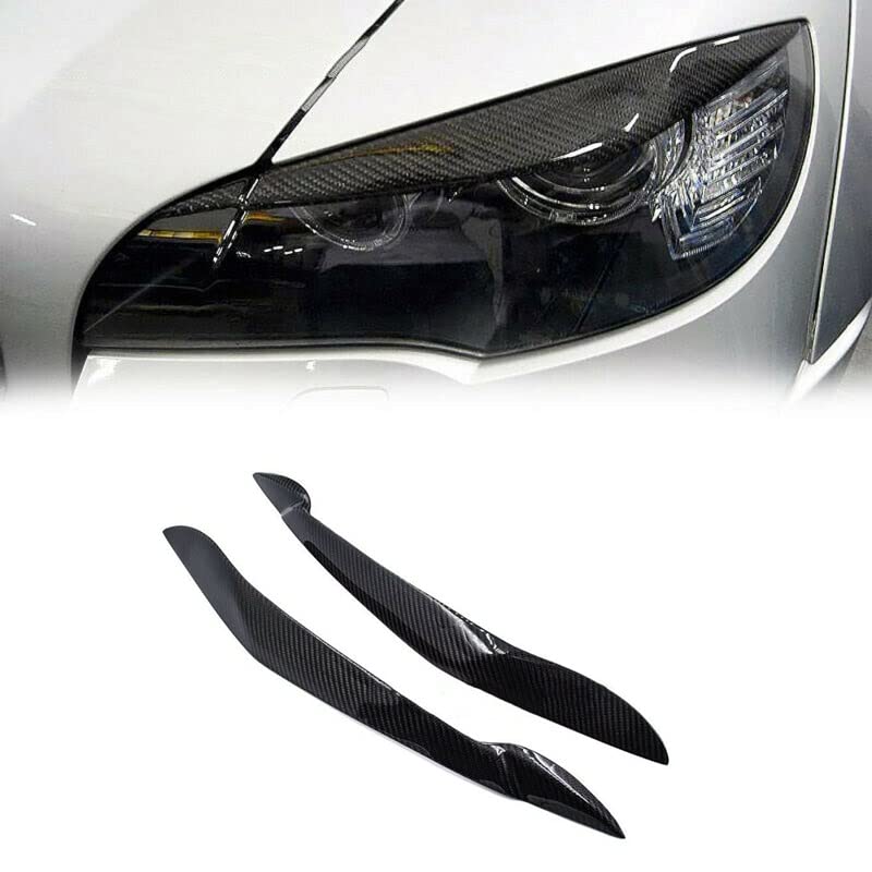 Paupières de phares carbone BMW X5 E70 accessoires tuning 07-13 - 2