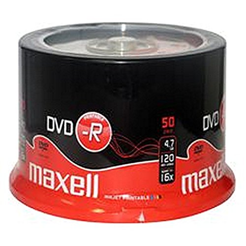 DVD-R White Print m/use spindle 50PK Blank media e RAM Optical, DVD-R White Print m/use spindle 50PK, MSL: -