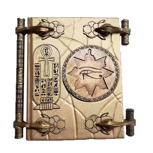 Libro Magico Egiziano - Horror, Memoria Mitica, Ornamento Gotico, Collezione Creativa Con Stile Antico | Per La Festa A Tema, La Decorazione D'interni, Ispirata Al Cinema Realizzato Con Materi