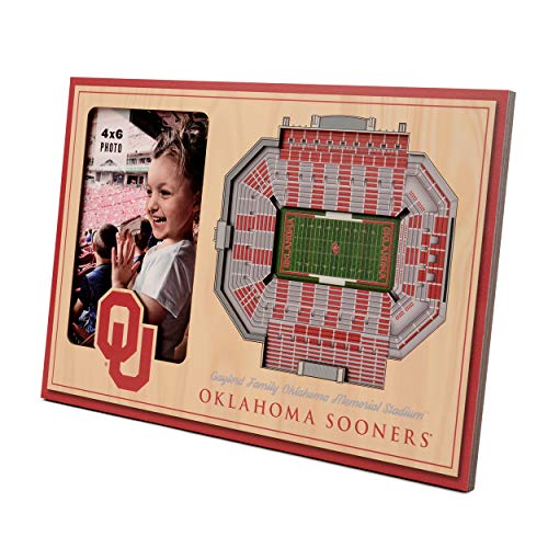 Cadre photo et œuvre d'art 3D NCAA StadiumViews YouTheFan 8x12