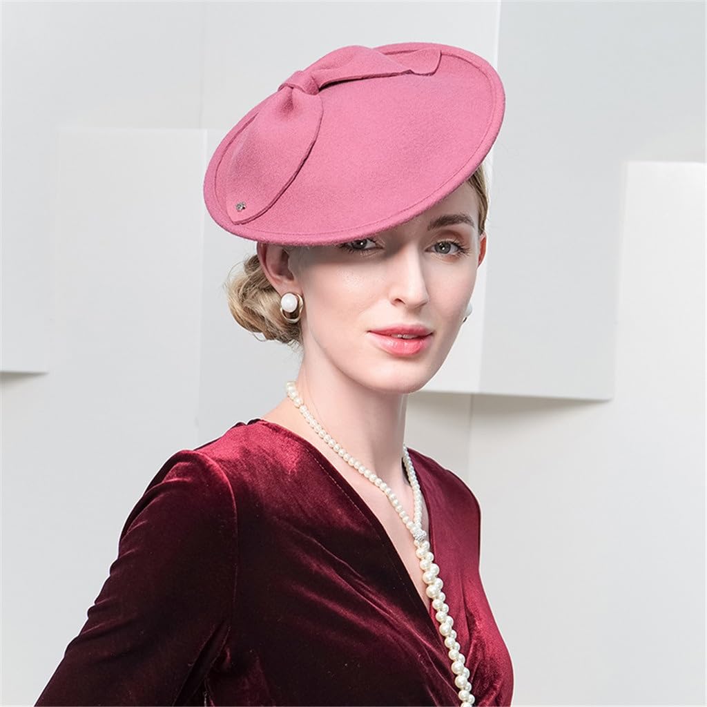 Amazon.com: YMGSCC Vintage Cap Lady Fascinators Horse Racing  display picture 1