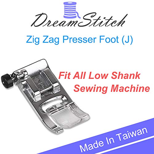 DREAMSTITCH Zig Zag Presser Foot (J) para máquina de coser miniatura 2