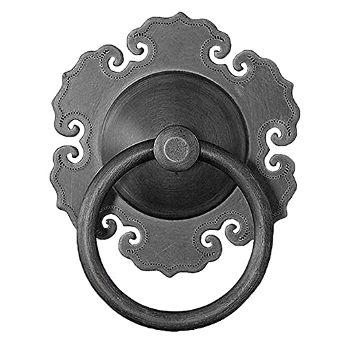 Heurtoir de porte en laiton bronze jaune de 21 cm pour l'entrée de la maison