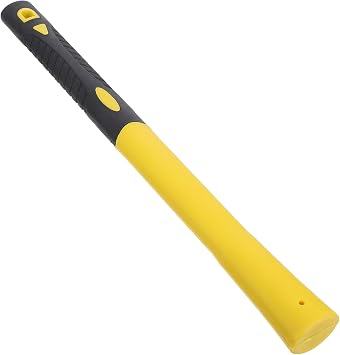 Holibanna High Strength Fiberglass Sledge Hammer Handle Replacement with Ergonomic Shock Absorbing Design Plastic Grip for Chopping Hammering and Forging Tasks Portable Tool Handle