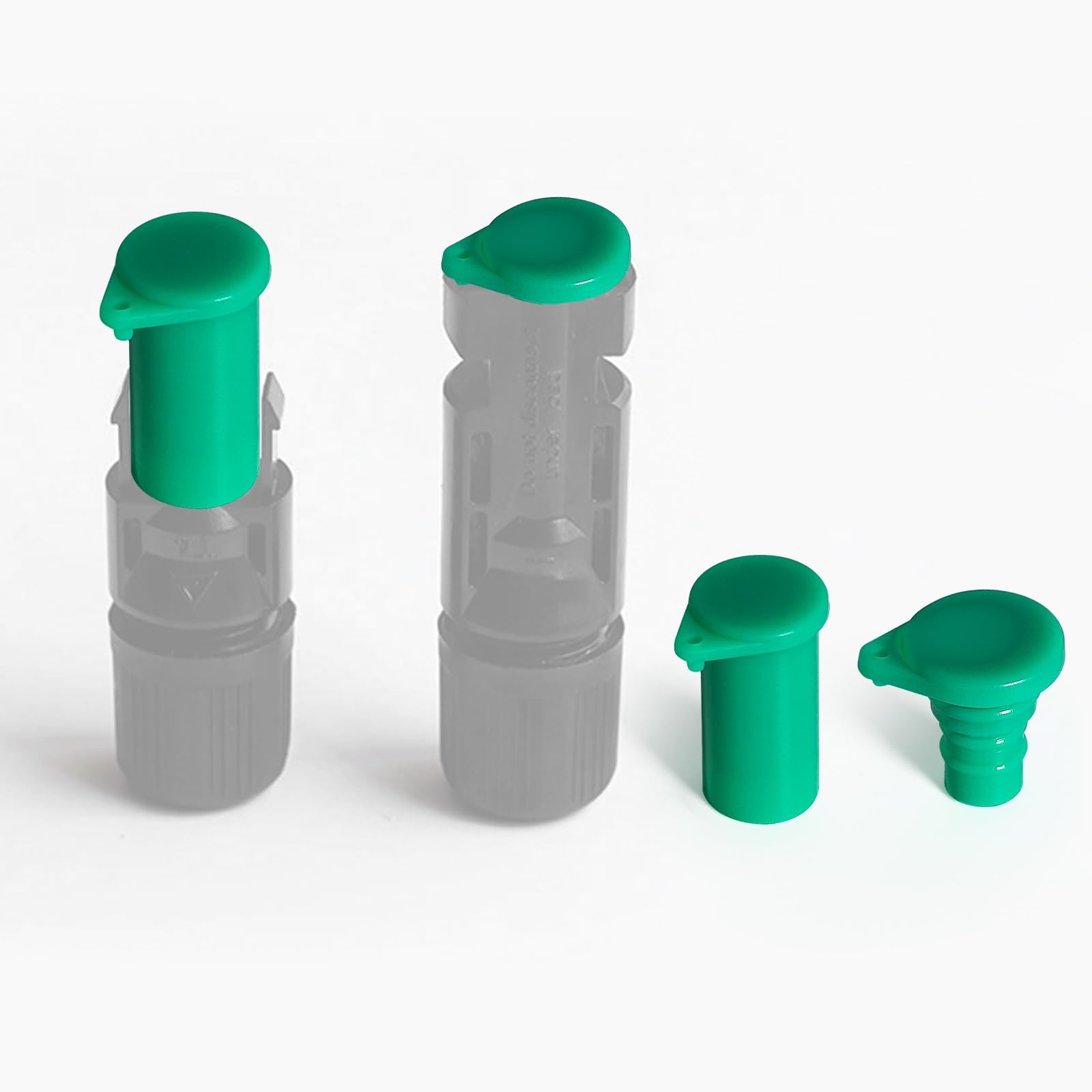 Jadeshay Cappucci per Connettori Solari,10 Paia Cappuccio Maschio e Femmina per Terminale del Cavo Pannello Solare e Inverter,Impermeabile e Resistenti alla Polvere Accessori per Pannello Solari