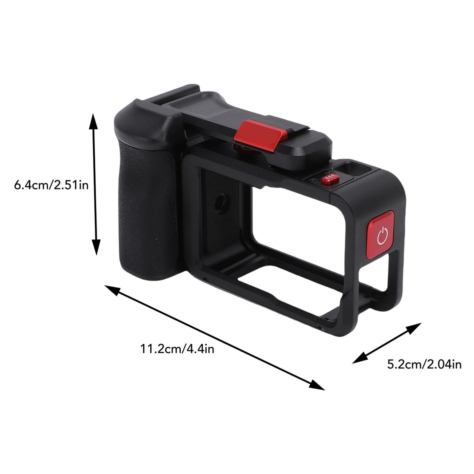 Sonew Supporto Manico in Lega di Alluminio per Action Camera, Kit con