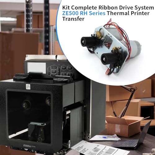 Image of P1046696-035 Kit RH Ribbon Drive System for Zebra ZE500 Series ZE500-4 ZE500-6 RH Only Thermal Engine Printer All dpi