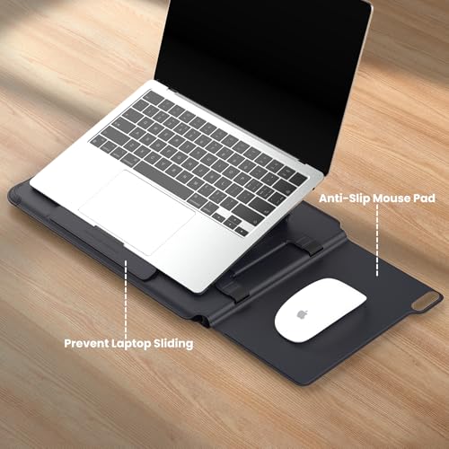 Image of Laptop Sleeve, MacBook Air Sleeve Case with Laptop Stand and Mouse Pad