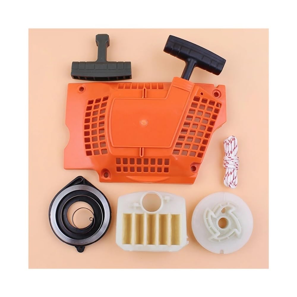Kit de puesta a punto del filtro de aire del arrancador de retroceso for motosierra de gasolina 350 340 345 346 346XP Repuestos for motosierra 537 10 47 02 Piezas de repuesto