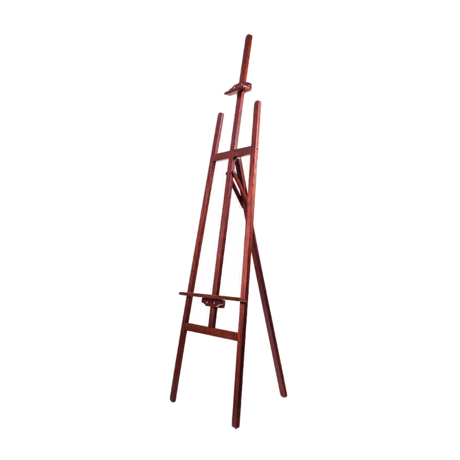 CWCQGH Adjustable Wooden Easel Display Stand Freestanding Poster Stand for Drawing & Sketching 175cm Art Easel for Artists White Color Portable & Lightweight (Color2 150cm)