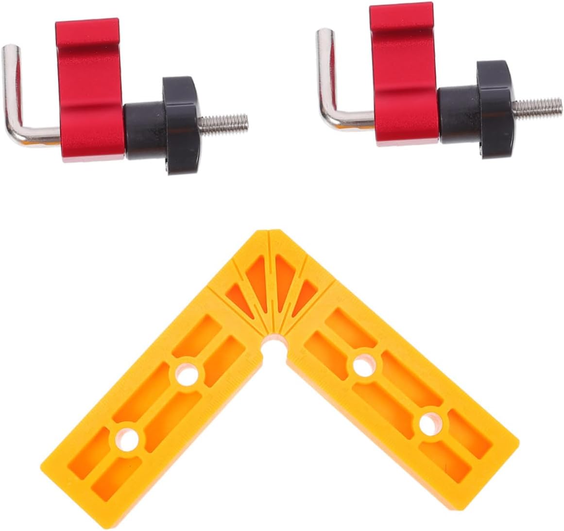 Woodworking Corner Clamp Clamp Right Angle Positioning Clip Plastic Woodworking Square Ruler Strong Force