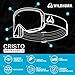 Wildhorn Cristo Ski Goggles Men Women 100% UV Anti-Fog OTG Snowboard Goggles- US Ski Team Official Supplier- Snow Goggles
