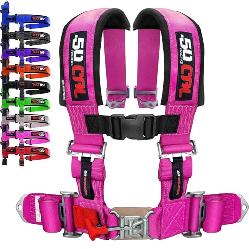 1pc 4 Point Harness for Bucket Seat Push Release 10 Color Options Racing Harness Race Car Off Road UTV RZR [6008A2]