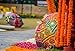 INDACORIFY Indian Umbrella Décor Birthday,Party Decoration Handmade Designer Cotton Fashion Multi Colored Umbrella Embroidery (5 Pcs Lot)