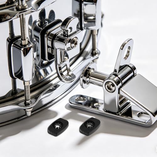 ERINGOGO 10 piezas Clip de fijación para tornillos de aro de batería: Tornillos de montaje para aros, repuestos metálicos para hardware de percusión para giras, ensayos y práctica miniatura 4