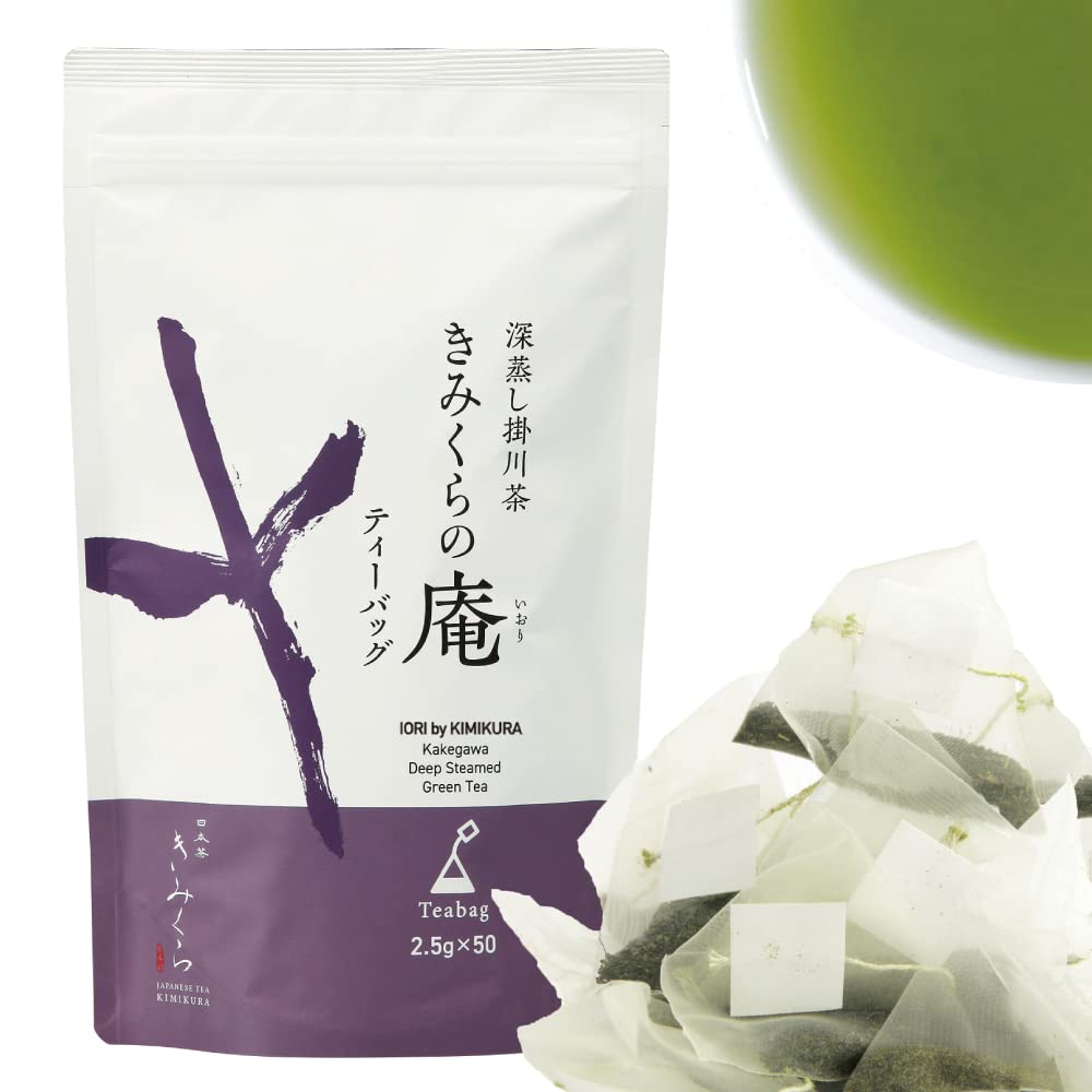 Japanese Tea KIMIKURA Premium Fukamushi cha 2.5gx50Teabags for cup -from Kakegawa, JAPAN |