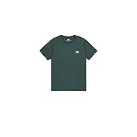 Alpha Industries Maglietta Basic T Small Logo per Uomo Navy Green