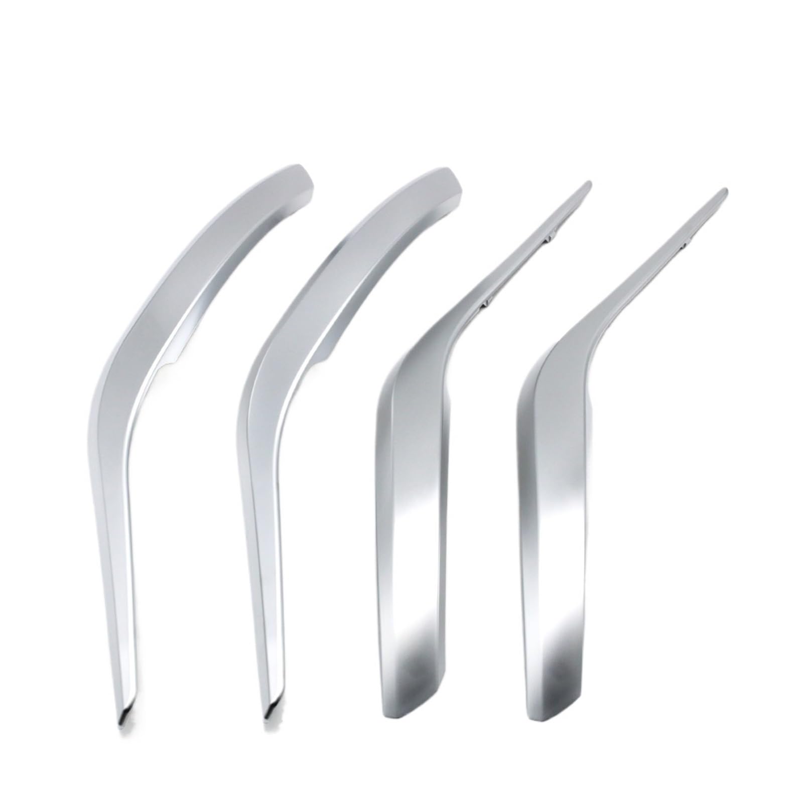 Kebjsbgtd Silver 4Pcs Set 4Pcs Set Car Interior Door Front Rear Left Right Pull Handle Outer Cover Trim For B&Mw X1 E84 2010-2016 Cars Doors Handles