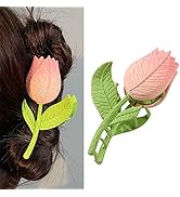 Eddie Munson Flower Leaf Hair Claw Clips Set for Women Girls-Butterfly Metal Large Hairpin Claw C...