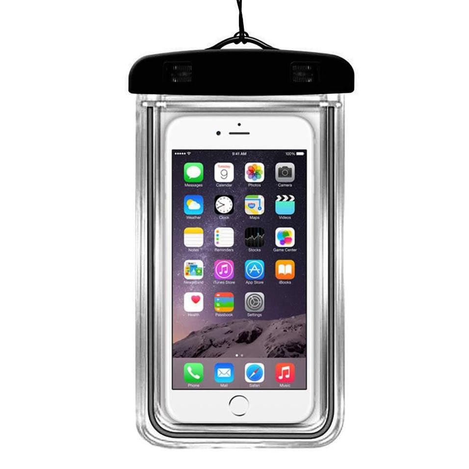 Waterproof Case Underwater Bag Compatible with Lively Jitterbug Smart4, Floating Cover Touch Screen IPX8 Pouch