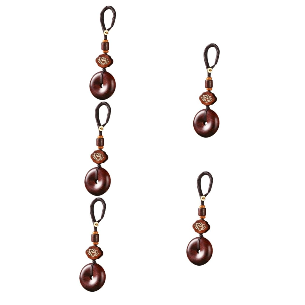 GALPADA 5stücke Vintage Holz Schlüsselanhänger Mit Pendant Handgefertigter Car Key Charm Für Auto Rucksack Und Geschenkideen