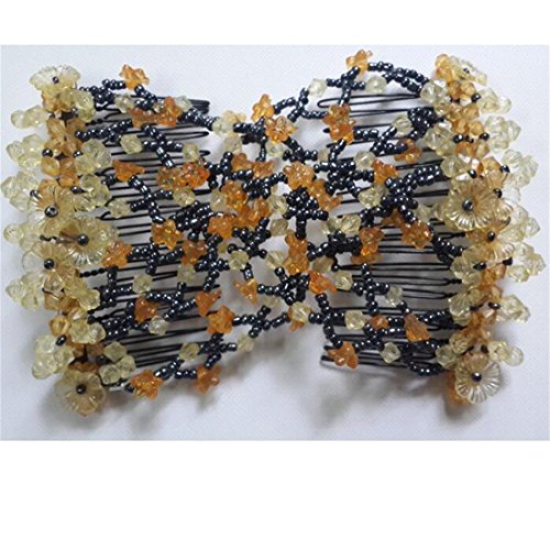 Ez Combs Double Stretching Combs, Thick and Thin Hair, New Hair Accessory for Popular Hairstyles (3#)