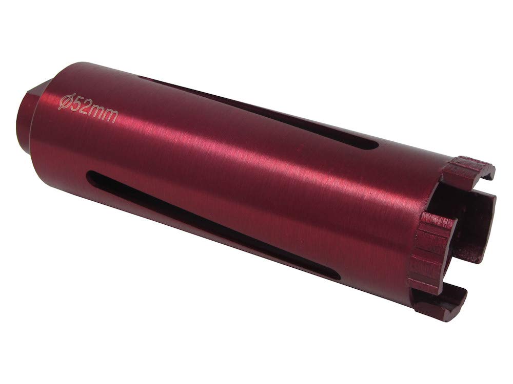 52mm 2"" Dry Diamond Drilling Core Drill Bit Turbo Segments for Brick & Masonry