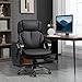 Vinsetto Big and Tall Strong Vibration Massage Office Chair, Swivel Microfiber High Back Chair, Computer Chair with Adjustable Height, 400 lbs, Black