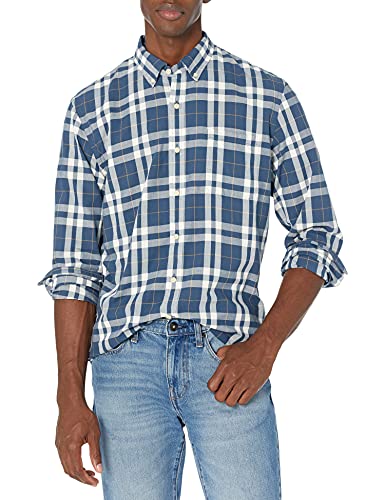 Goodthreads Men's Standard-Fit Long-Sleeve Chambray Shirt