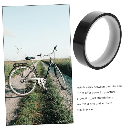 Cinta de Protección para Neumáticos Bicicleta Negro miniatura 6