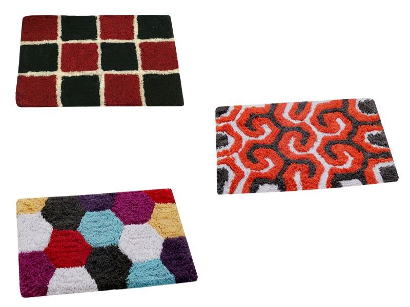 AAZEEM Cotton Door Mat Pack of 3 with Antiskip Mat (B0BBLYGLRM) Amazon Price History, Amazon Price Tracker