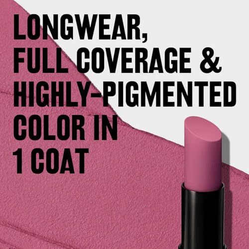 Image of REVLON ColorStay Suede INK Lipstick, Waterproof, Longwear, Transfer proof, Antioxidant-rich Vitamin E, With Vegan Formula made without parabens, In Charge - 009