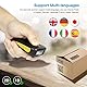 NETUM C750 Wireless Barcode Scanner Bluetooth Kompatibel Kleine Tasche USB 1D 2D QR Code Scanner für Inventar, Barcode Image Reader für Tablet iPhone iPad Android iOS PC POS.