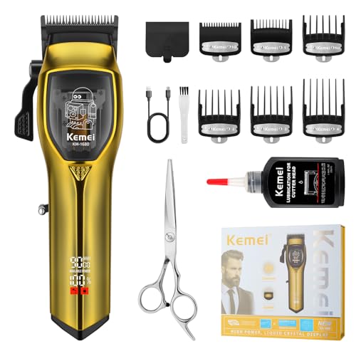 Tondeuse à cheveux pour homme Kemei pour un entretien parfait au quotidien