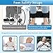 Wheelchair Foot Rest Straps Medical Safety Seat Belt Wheelchair Leg Support Restraints Harness for Elderly Dementia Patient Restraint Velcro Strap Prevent Sliding Leg Separator Wheelchair Accessories
