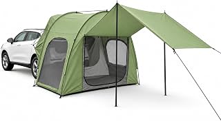 SUV Tailgate Tent Universal 2-3 Person Water-Resistant Easy Setup Camping