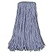 Boardwalk BWK2024B #24 Cotton/Synthetic Fiber Cut-End Standard Mop Head - Blue (12/Carton)
