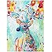 Vimzone Puzzle 1000 Pièces - Cerf Sika Coloré, Puzzle Adultes Enfants pour Impression Haute Définition,Défi de Jeu en Famille Cadeau Unique (70x50cm)