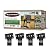 4x4 Elevator Brackets for Deer Blinds, Playhouses, Swing Sets, Tree Houses. Made in The USA with Premium Construction Grade Steel. (1 Set of 4) (E1088), Black