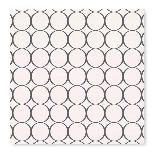 Image of SwaddleDesigns Marquisette Receiving Swaddle Blanket for Baby Boys & Girls, Soft Premium Cotton Muslin, Best Shower Gift, Soft Pink with Soft Black Mod Circles