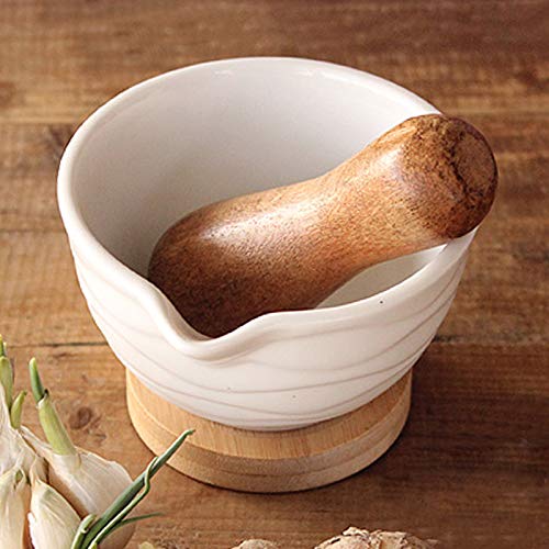 Amazon.co.jp: すり鉢 すりこぎ棒 離乳食 セラミック製 和食器