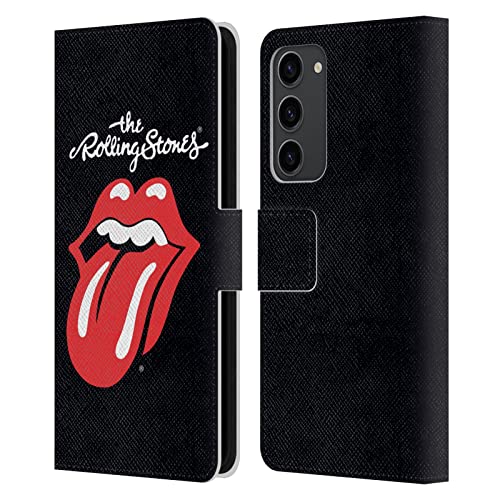 Funda de cuero The Rolling Stones para Samsung Galaxy S23+ 5G con soporte libro
